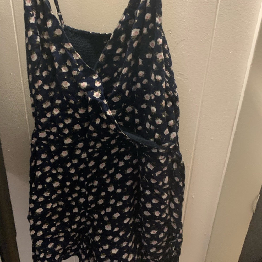 floral stretchy romper
